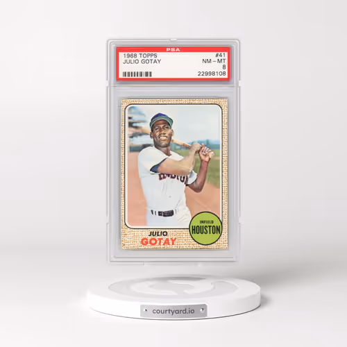 1968 Topps #41 Julio Gotay (PSA 8 NM-MT)