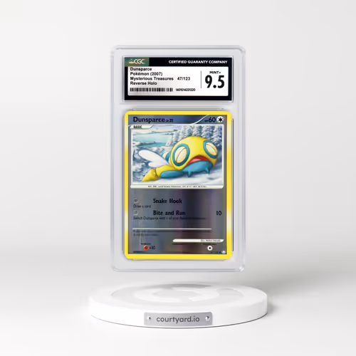 2007 Mysterious Treasures #47 Dunsparce - Holo (CGC 9.5 MINT+)
