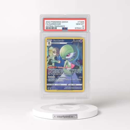 2022 Pokémon Sword & Shield Astral Radiance #TG05 Gardevoir - Full Art (PSA 10 GEM MINT)