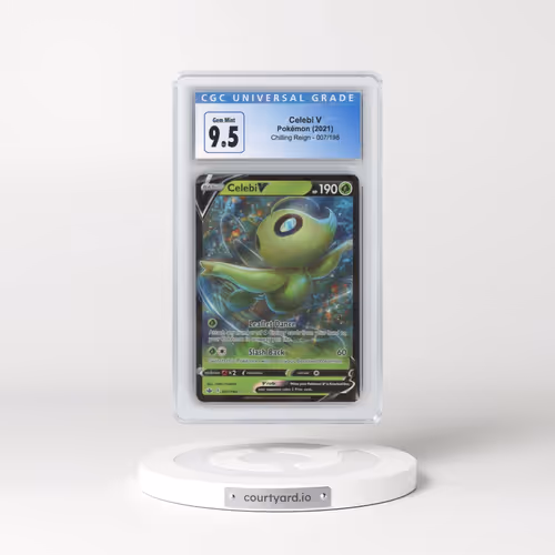2021 Chilling Reign #007/198 Celebi V - Holo (CGC 10 GEM MINT)