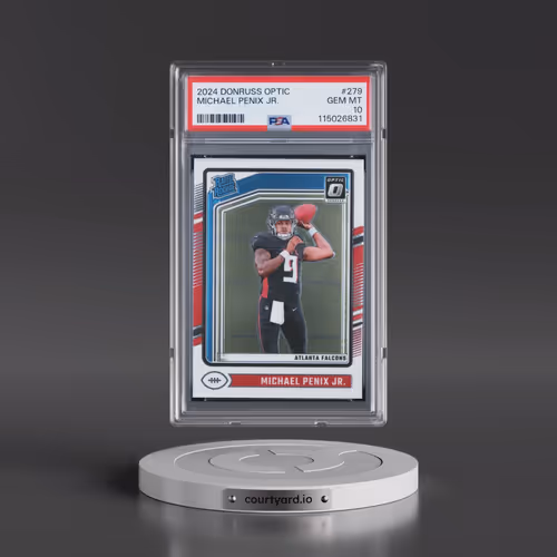 2024 Panini Donruss Optic #279 Michael Penix Jr. (PSA 10 GEM MINT)