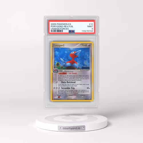 2005 Pokémon EX Unseen Forces #12 PORYGON2 - Reverse Foil (PSA 9 MINT)