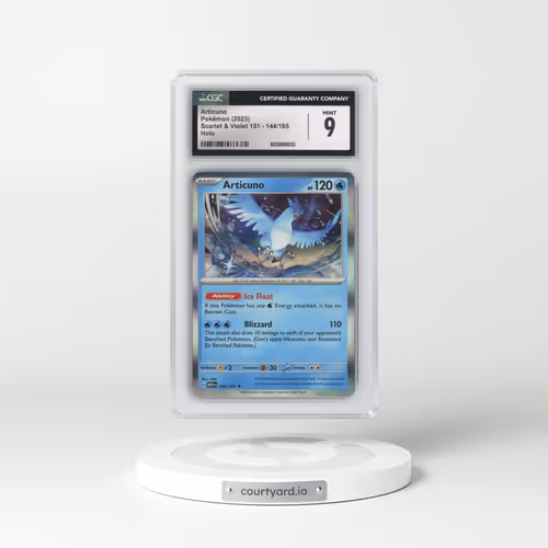 2023 Scarlet & Violet 151 - MEW EN #144/165 Articuno - Holo (CGC 9 MINT)