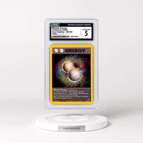 2002 Neo Destiny #16 Miracle Energy - Holo (CGC 5 EX)
