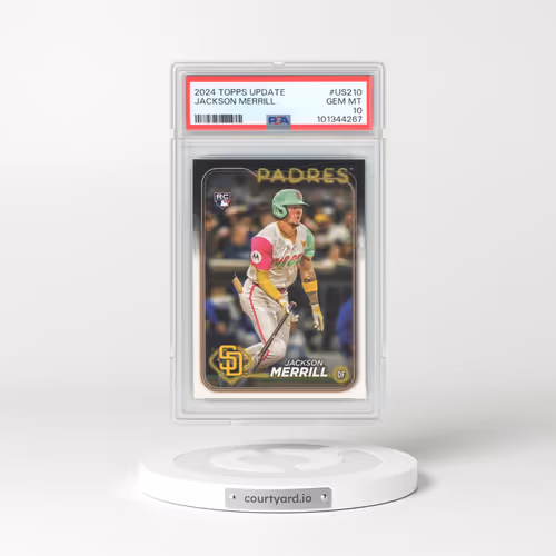 2024 Topps Update #US210 Jackson Merrill (PSA 10 GEM MINT)