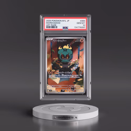 2025 Pokémon M1l-Mega Brave #069 Marshadow - Art Rare (PSA 10 GEM MINT)
