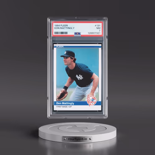 1984 Fleer #131 Don Mattingly (PSA 7 NM)