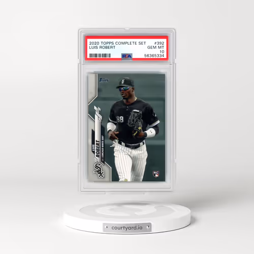 2020 Topps Complete Set #392 Luis Robert (PSA 10 GEM MINT)
