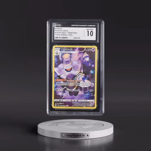 2022 Brilliant Stars #TG06/TG30 Dusknoir - Trainer Gallery Holo (CGC 10 GEM MINT)
