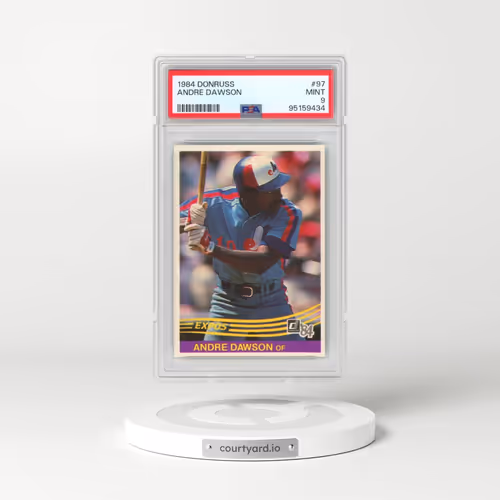 1984 Donruss #97 Andre Dawson (PSA 9 MINT)
