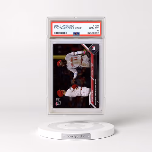 2023 Topps Now #750 Elly de La Cruz/Shohei Ohtani (PSA 10 GEM MINT)