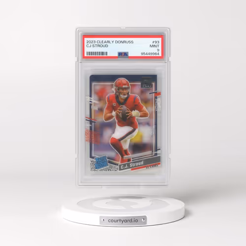 2023 Panini Clearly Donruss #93 CJ Stroud (PSA 9 MINT)