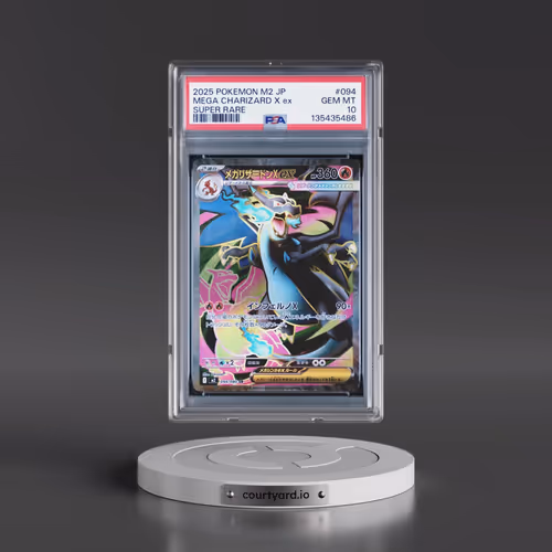 2025 Pokémon M2-Inferno X #094 Mega Charizard X EX - Holo Super Rare (PSA 10 GEM MINT)