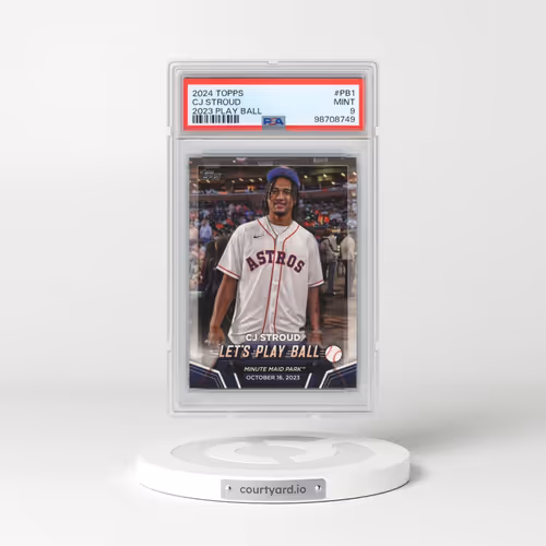 2024 Topps 2023 Play Ball #PB1 CJ Stroud (PSA 9 MINT)