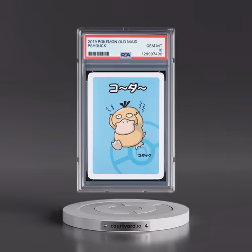 2019 Pokémon Old Maid Psyduck (PSA 10 GEM MINT)