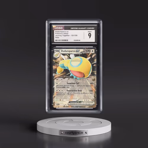 2025 Journey Together - JTG EN #121/159 Dudunsparce ex - Holo (CGC 9 MINT)