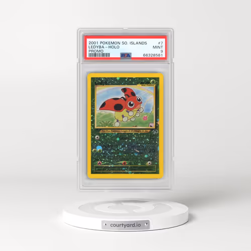 2001 Pokémon Southern Islands Promo #7 Ledyba - Holo (PSA 9 MINT)