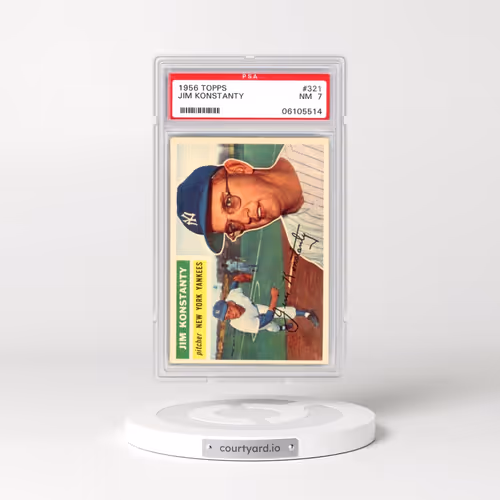 1956 Topps #321 Jim Konstanty (PSA 7 NM)
