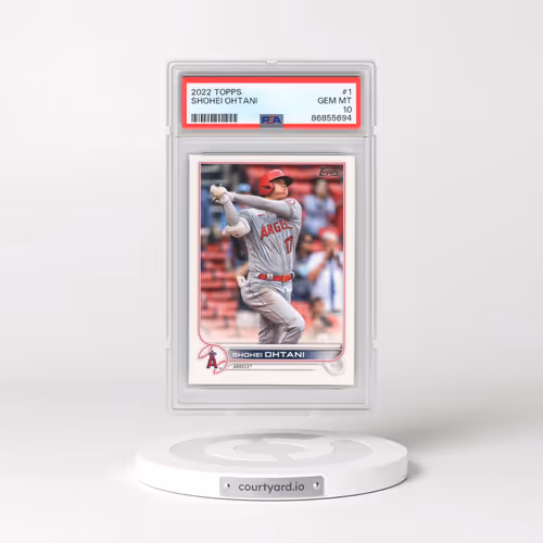 2022 Topps #1 Shohei Ohtani (PSA 10 GEM MINT)