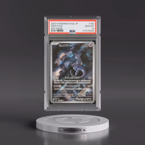 2023 Pokémon Sv2a-Pokemon 151 #183 Mewtwo - Art Rare (PSA 10 GEM MINT)