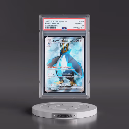 2025 Pokémon M2-Inferno X #099 Empoleon EX - Holo Super Rare (PSA 10 GEM MINT)
