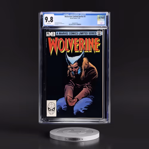 Wolverine Limited Series #3 CGC 9.8 White Pages (Marvel Comics, 11/82) - Universal