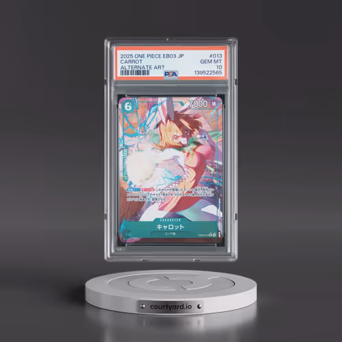 2025 One Piece Japanese EB03-Extra Booster -One Piece Heroines Edition #013 Carrot - Alternate Art (