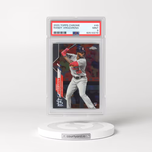 2020 Topps Chrome #49 Randy Arozarena (PSA 9 MINT)