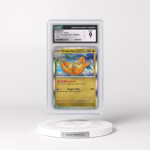 2023 Scarlet & Violet 151 - MEW EN #149/165 Dragonite - Holo (CGC 9 MINT)