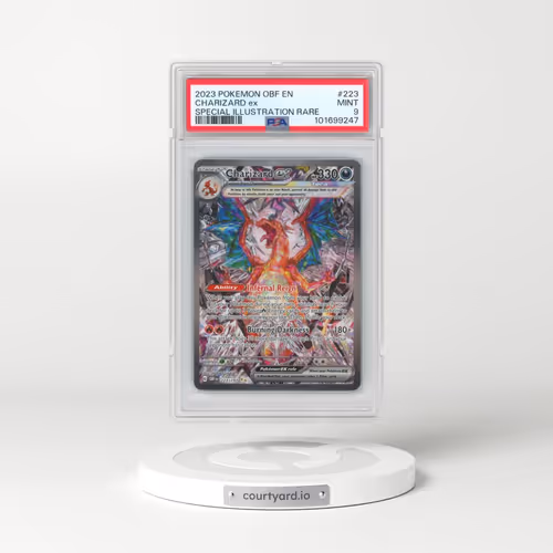 2023 Pokémon Obf EN-Obsidian Flames #223 Charizard EX - Holo Special Illustration Rare (PSA 9 MINT)