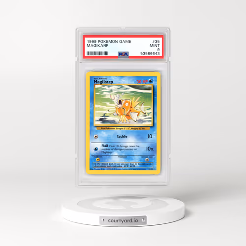 1999 Pokémon Game #35 Magikarp (PSA 9 MINT)