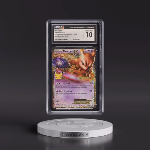 2021 Celebrations - Classic Collection #54/99 Mewtwo EX - Next Destinies Holo (CGC 10 GEM MINT)