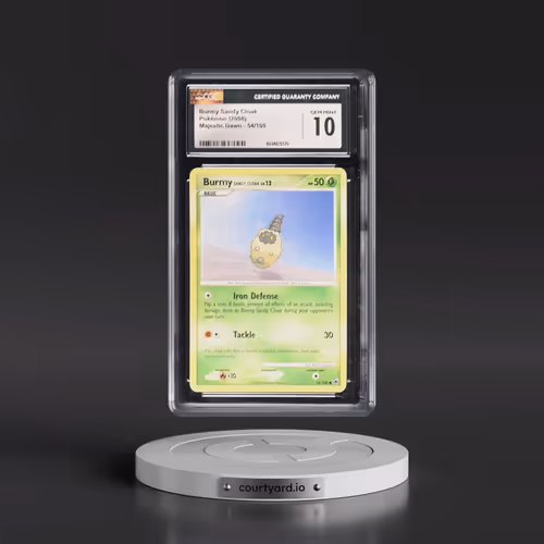 2008 Majestic Dawn #54/100 Burmy Sandy Cloak (CGC 10 GEM MINT)