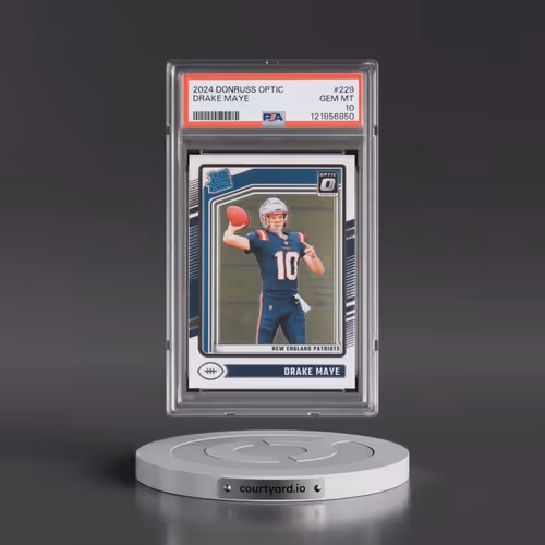 2024 Panini Donruss Optic #229 Drake Maye (PSA 10 GEM MINT)