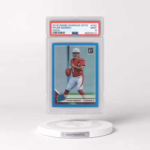 2019 Panini Donruss Optic #152 Kyler Murray - Aqua (PSA 9 MINT)