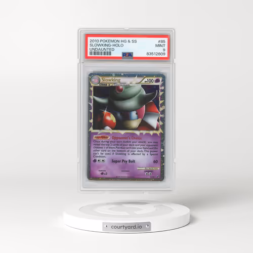 2010 Pokémon Heartgold & Soulsilver Undaunted #85 Slowking - Holo (PSA 9 MINT)