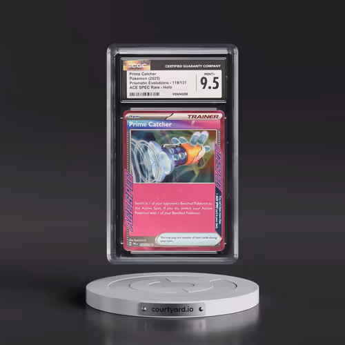 2024 Prismatic Evolutions - PRE EN #119/131 Prime Catcher - ACE SPEC Rare Holo (CGC 9.5 MINT+)