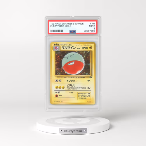 1997 Japanese Jungle #101 Electrode - Holo (PSA 9 MINT)