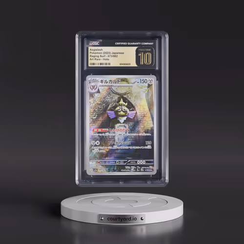 2023 Raging Surf #073/062 Aegislash - Art Rare Holo (CGC 10 PRISTINE)