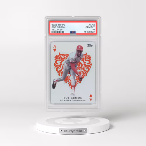 2023 Topps All Aces #AA2 Bob Gibson (PSA 10 GEM MINT)