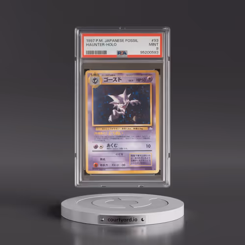 1997 Pokémon Fossil #93 Haunter - Holo (PSA 9 MINT)