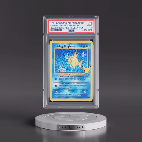 2021 Pokémon Celebrations Classic Collection #66 Shining Magikarp - Holo Holo (PSA 9 MINT)