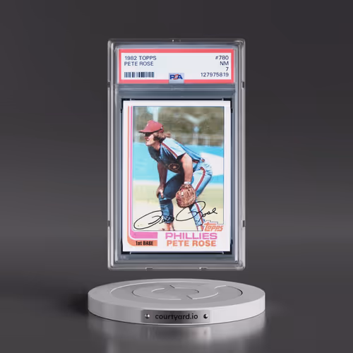 1982 Topps #780 Pete Rose (PSA 7 NM)