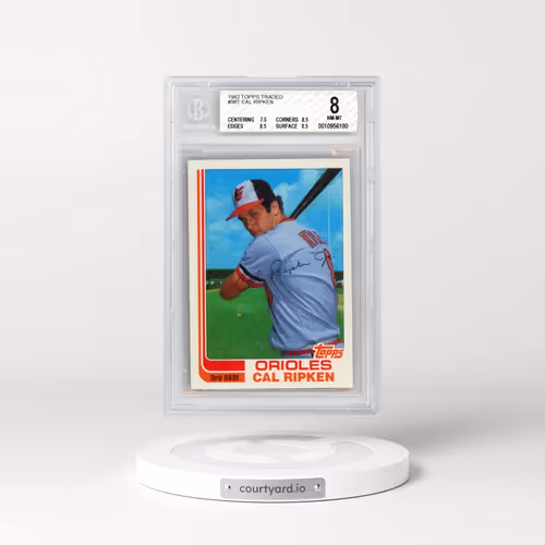 1982 Topps Traded #98T Cal Ripken Jr. (BGS 8 NM-MT)