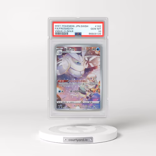 2021 Pokémon Sword & Shield Vmax Climax #192 Frosmoth - Full Art (PSA 10 GEM MINT)