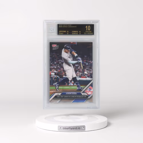 2024 Topps Now #599 Aaron Judge (BGS 10 PRISTINE)