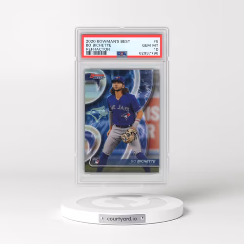 2020 Bowman's Best #5 Bo Bichette - Refractor (PSA 10 GEM MINT)