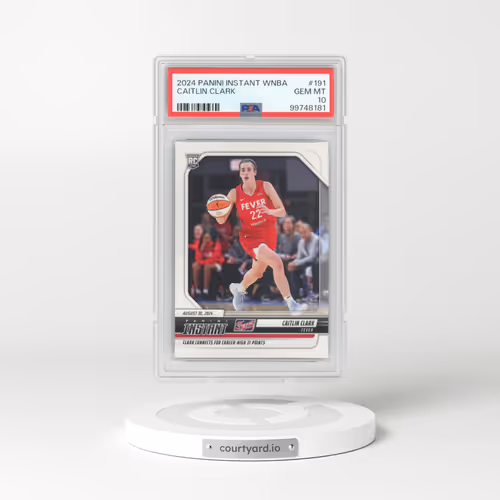 2024 Panini Instant WNBA #191 Caitlin Clark (PSA 10 GEM MINT)