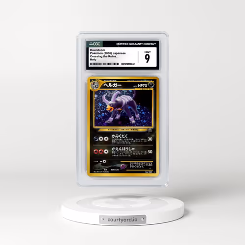 2000 Crossing the Ruins... #229 Houndoom - Holo (CGC 9 MINT)