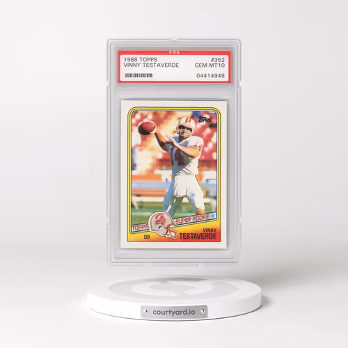 1988 Topps #352 Vinny Testaverde (PSA 10 GEM MINT)